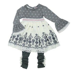 Haute Baby Winter Pearl Tunic 2 Piece Set (4T)